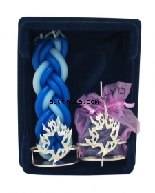 "Shema Yisrael" Sterling Silver Havdalah Set by aJudaica