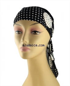 Black-White Womens Bandanna by aJudaica