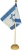 Israel Desk Flag by aJudaica
