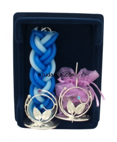 Flower design Sterling Silver Havdalah Set by aJudaica