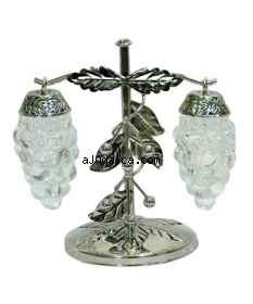 Hanging Grapes Salt and Pepper Dish by aJudaica