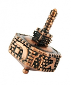 "Tower of David" Dreidel by aJudaica