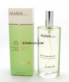 Ahava Multi-Vitamin Dry Oil - Mandarin Cederwood by aJudaica