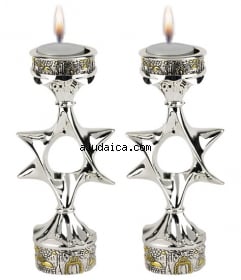 Jerusalem star candles