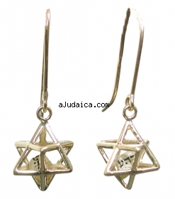 Divine Kabbalah Chariot Earrings by aJudaica