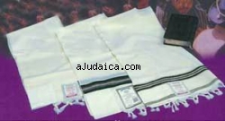 Wool Tallit Katan by aJudaica