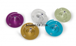 Adi Sidler Spiral Letters Dreidel by aJudaica
