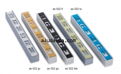 Adi Sidler Carved Letters Mezuzah by aJudaica