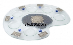 Palette Seder Plate by aJudaica