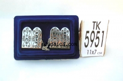 Tallit Clips - Luchot Habrit by aJudaica