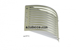 Adi Sidler Silver color Linear Matza Stand by aJudaica
