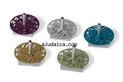 Adi Sidler Miracle Letters Dreidel by aJudaica