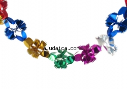 Shiny Star Sukkah Chain Decoration by aJudaica