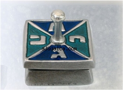 Pewter Plated Dreidels by aJudaica