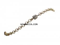 Kabbalah Diamond Bracelet by aJudaica