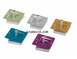 Adi Sidler Square Coil Chanukah Dreidel by aJudaica