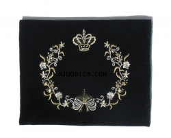Velvet Crown Tallit & Tefillin Bags by aJudaica