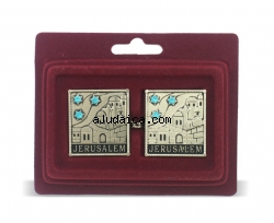 Jerusalem Tallit Clips by aJudaica