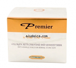 Premier Collagen Beta Carotene and Seaweed Mask by aJudaica