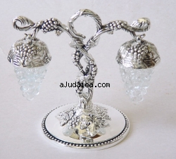 Grapevine Salt and Pepper Dish by aJudaica