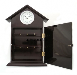 Key Hanger Clock with Home Blessing by aJudaica