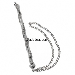Silver Plated Torah Pointer - "Jerusalem Design" by aJudaica