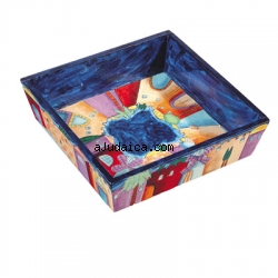 Jerusalem Matzah Plate by aJudaica