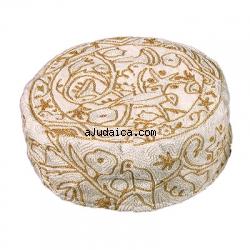 Hand Embroidered Hat by aJudaica