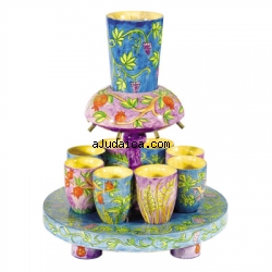 The Seven Species Kiddush Fountain by aJudaica