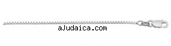 Sterling Silver - Light Box Chain by aJudaica