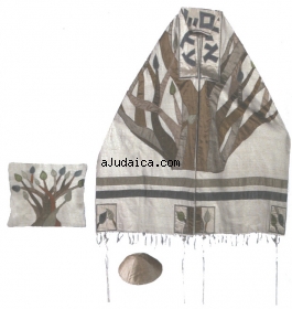 Emanuel Raw Silk Applique