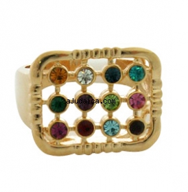 Breastplate "Choshen" Gold filled Ring by aJudaica