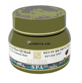 H&B Dead Sea Olive Oil and Honey Mask for Colored or Dry Hair by aJudaica