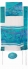 Emanuel Silk Tallit - Vista in blue