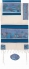 Emanuel Woven Cotton and Silk Tallit - Jerusalem dove in blue