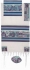 Emanuel Hand Embroidery Tallit - Jerusalem in blue