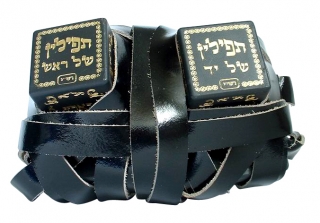 Tefillin Peshutim Mehudarim - Ashkenaz Version by aJudaica