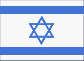 Israel Flag by aJudaica