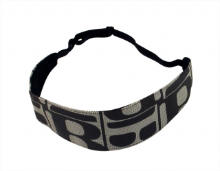 Black-Gray Womens Headband by aJudaica