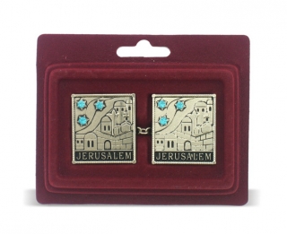 Jerusalem Tallit Clips by aJudaica