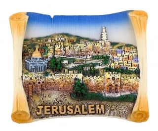 Old City Jerusalem Magnet