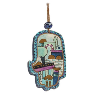 Old City Hamsa by aJudaica