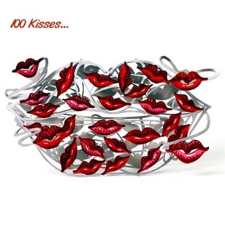 One Hundred Kisses Sculpture by aJudaica
