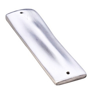 Aluminum Mezuzah Case by Anat Basanta by aJudaica