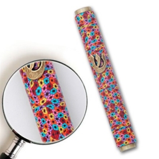 Thousand Flower Mezuzah Case by aJudaica