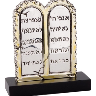 Ten Commandments Figurine by aJudaica