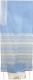 Rikmat Elimelech Handloom Woven Light Blue Silk Tallit