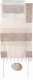 Emanuel Hand Embroidery Tallit - Jerusalem in silver