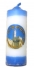 Safed Round Pillar "Jerusalem" Havdalah Candle