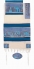 Emanuel Woven Cotton and Silk Tallit - Jerusalem in blue